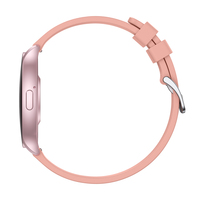 Montre connectée pour femmes TKYUAN avec écran AMOLED rond ultra-fin de 1,32 pouces, appels Bluetooth, moniteur de santé, tracker de fitness