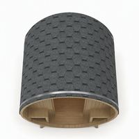Triunity SUANA-SD Moderne, poêle de sauna infrarouge lointain électrique commercial extérieur 9KW pour 2 personnes, finition anti-UV, cèdre rouge