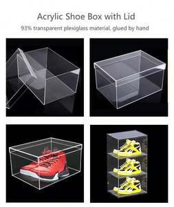 Spring Sign transparente schuhe <span class=keywords><strong>Nike</strong></span> acrílico zapatilla <span class=keywords><strong>caja</strong></span> <span class=keywords><strong>de</strong></span> <span class=keywords><strong>zapatos</strong></span> plexiglás <span class=keywords><strong>caja</strong></span> <span class=keywords><strong>de</strong></span> almacenamiento - Product Image 6