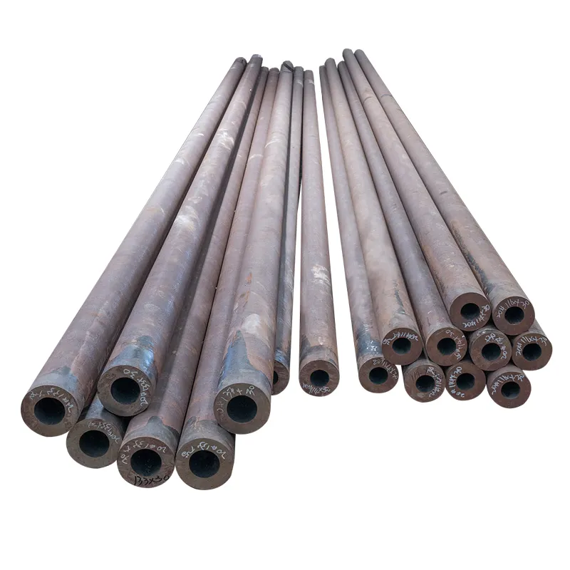 Q355E Q355D/Q345D Placa laminada a quente Estrutural forjada em aço carbono redondo fornece tubo de aço preto Cedula 30 Preço do tubo preto