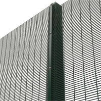 Panneau de clôture de sécurité 358 de haute qualité 4x76.2x12.7mm V-Mesh anti-escalade pour prison
