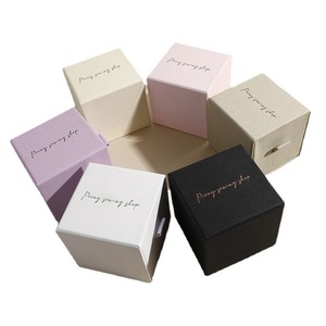 Custom Logo Lightweight Square Sliding Watch <b>Box</b> <b>Cardboard</b> Watch Packaging Elegant Sliding Drawer Fine Jewelry Gift Packaging - Product Image 3