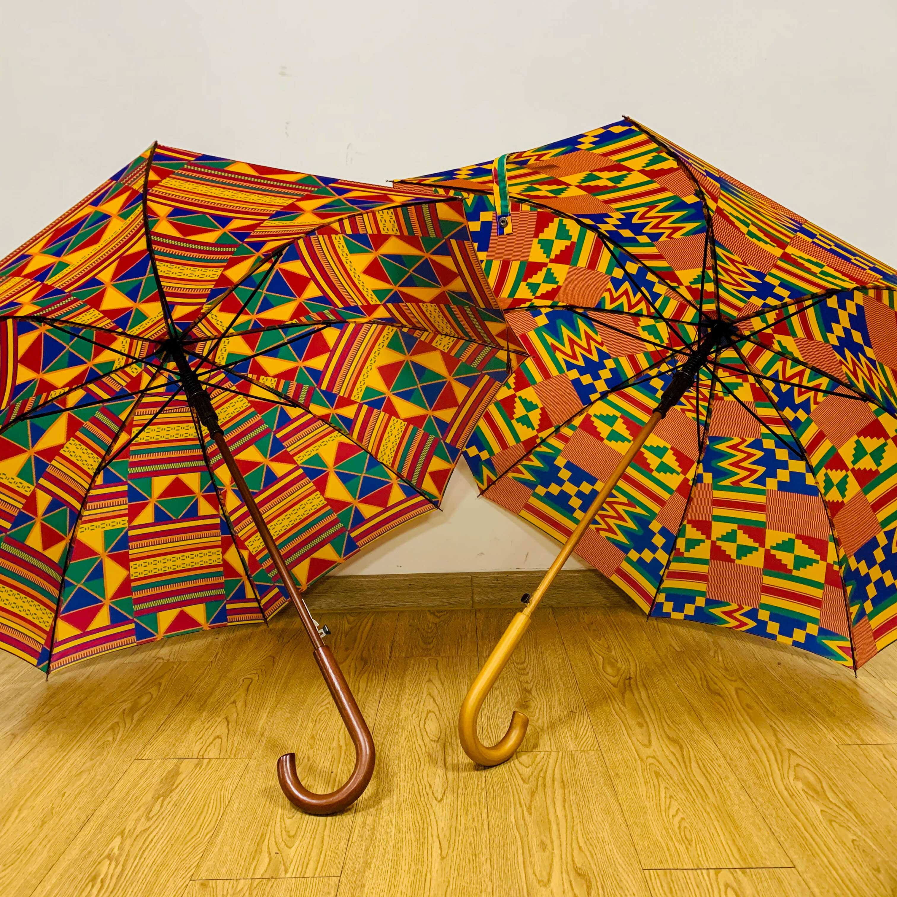 トゥデイフル African Print Umbrella！！ African Print Umbrella 選りすぐりのパーニュ(アフリカの民族布