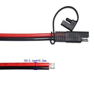 GÜNEŞ PANELI Sae hızlı bağlantı kablosu 18AWG SAE pil bağlantı kablosu - Product Image 2