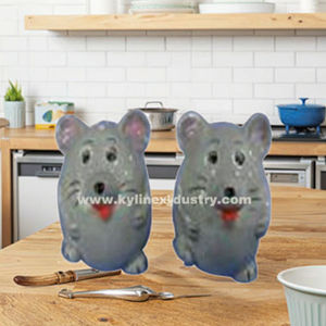 Distributore di sale e pepe in ceramica animale divertente promozionale di alta qualità in cina - Product Image 5