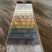 Tissu en velours chenille 100% polyester respirant, tissu uni teint pour la tapisserie des canapés et des rideaux
