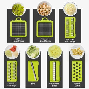 Wholesale 14-in-1 Multifunctional Vegetable with Handle Food Grate and Slicer Dicer for Kitchen Fruit & Tools - Product Image 3