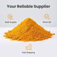 Poudre de Curcuma Premium en Gros pour Boissons, Smoothies, Thés, Préparations Lactées Dorées et Colorants Alimentaires Végétaliens
