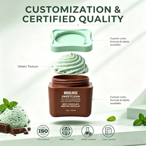 OEM/OEM Gelato de Chocolate y Menta 2 en 1, Limpiador Facial y <span class=keywords><strong>Mascarilla</strong></span>, Cápsulas Exfoliantes de Carbón, Purificador de Poros, Calmante para Piel Grasa y Propensa al Acné - Product Image 3