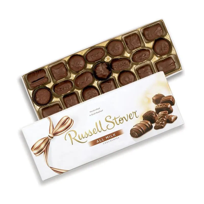 Çikolata şeker kutusu ambalaj kağıt hediye kutuları ile kendi logo toptan fiyat için karton kek kağıt kutuları gıda