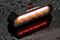 Feu arrière de vélo ROCKBROS avec clignotants, télécommande, lampe de vélo, COB LED puissant, rechargeable, feu arrière