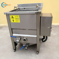 Nouvelle friteuse électrique à spirale compacte pour chips de pommes de terre et graines de tournesol, capacité 100-300 kg/h, Chine