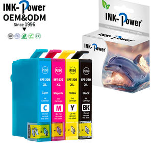 <span class=keywords><strong>Cartouche</strong></span> d'encre jet d'encre compatible couleur premium INK-POWER EPT 220 T220 220XL T220XL pour imprimante <span class=keywords><strong>Epson</strong></span> WF 2650 <span class=keywords><strong>2750</strong></span> XP 420 WF2750 - Product Image 1