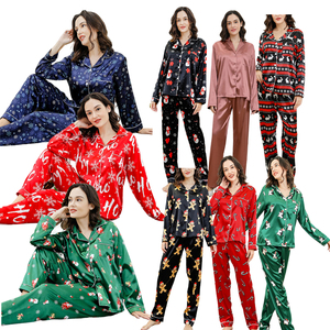 2025 Winter Family Matching <strong>Outfits</strong> Long Sleeve Christmas Stocking Family Clothing Sets Family Christmas Pajamas - Product Image 3