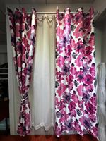 Rideaux Jacquard en Satin de Luxe Imprimés Fleurs, Occultants et Respirants, Style Uni pour Chambre, Tissés et Emballés en Rouleau – Vente Directe Usine