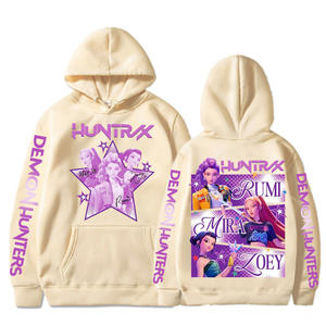 Sudaderas con Capucha K-Pop Demon Hunters para Niñas, Modelo 2026, Personalizadas, 100% Algodón, Impresión a Doble Cara - Product Image 4