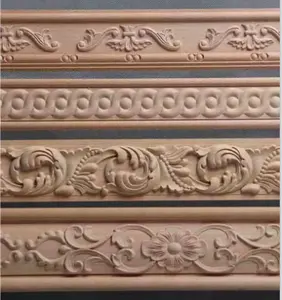 <span class=keywords><strong>Moulure</strong></span> murale architecturale en bois pour chaise de salon, <span class=keywords><strong>moulure</strong></span> centrale en bois - Product Image 1