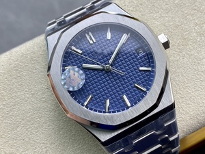 Reloj Mecánico de Lujo, Super Calidad, Resistente al Agua, 41mm, Fábrica ZF, Movimiento ETA 4302, 15500, Zafiro Luminoso, Azul - Product Image 2