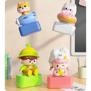 Nouveau tampon de nom pour vêtements d'enfants, motif dessin animé, en matériau flash, pour figurines d'<span class=keywords><strong>action</strong></span> - Product Image 6