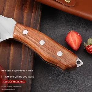 El cuchillo forjado sin <span class=keywords><strong>hueso</strong></span> es afilado y adecuado para cortar carne. Sostenga un cuchillo <span class=keywords><strong>de</strong></span> fruta doméstico. Cuchillo para acampar al aire libre - Product Image 2