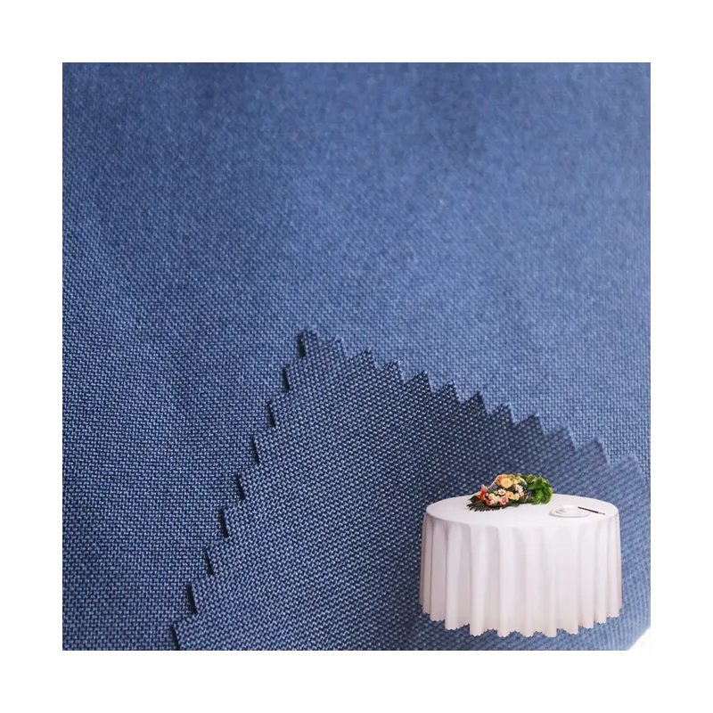 Workwear supply dyed plain woven oxford 100% polyester 300d mini matt fabric for Hotel & Chef Uniform
