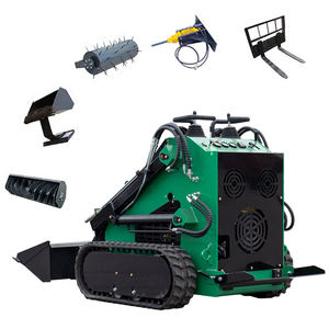 Obral mesin pemuat Skid Steer roda pemuat Mini Model baru - Product Image 4