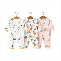 Combinaisons pour bébés, vêtements pour bébés en pur coton, ensembles de vêtements pour bébés, motifs de dessins animés mignons, style Instagram, pyjamas
