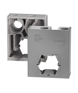 Système de ventilation domestique ERV <span class=keywords><strong>VMC</strong></span> à double flux échangeur d'énergie, récupérateur d'air frais mural HVAC MVHR HRV, économie d'énergie 97% - Product Image 4