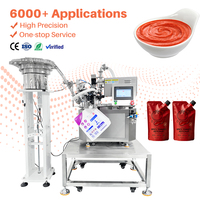 Machine de remplissage automatique de sachets à bec verseur pour la ligne de traitement et d'emballage de sauce ketchup de tomate