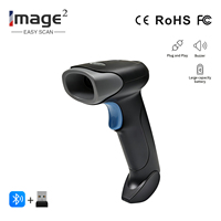 Escáner de Código de Barras Inalámbrico Portátil USB, Lector de Códigos QR para Entrega Exprés, Producción en Stock, 1 Año de Garantía