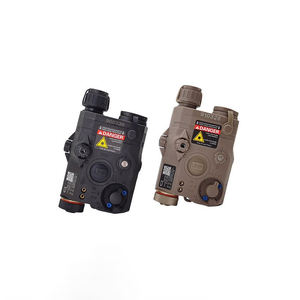 Lampe torche tactique PEQ15 avec laser rouge, vert et bleu, 300A, pour la chasse, sans lumière de remplissage IR, <span class=keywords><strong>stroboscope</strong></span>, compatible 20 mm - Product Image 5