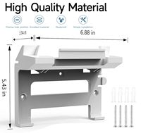 Support mural pour routeur Starlink Gen 3, gain de place, rangement intérieur pour la maison, le bureau, le camping-car, accessoires Starlink Gen 3, support de routeur