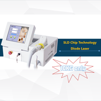 Pour NdYag 808nm Laser d'épilation portable avec écran tactile de 8,4'' pour usage commercial