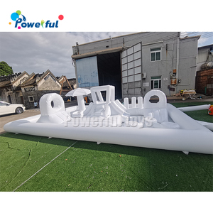 Parque infantil inflable blanco, <span class=keywords><strong>Castillo</strong></span> de rebote blanco con piscina de agua, almohadilla inflable para salpicaduras de agua de verano - Product Image 5