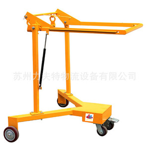 รถยกถังเหล็ก DJ365B รับน้ำหนัก 200 กก. พร้อมล้อทำจากยาง สำหรับขนย้ายถังสารเคมี - Product Image 5