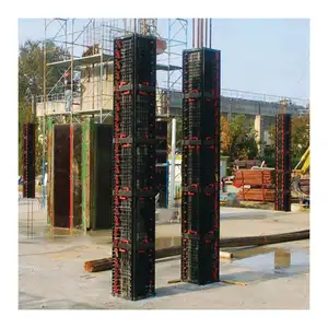 hollow plastic formwork High Efficiency and reusable Steel Framework Forms for wall and column Concrete formwork system