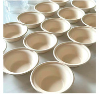 Bols et assiettes en papier jetables écologiques compatibles micro-ondes, vaisselle de pique-nique en gros pour mariages et réceptions
