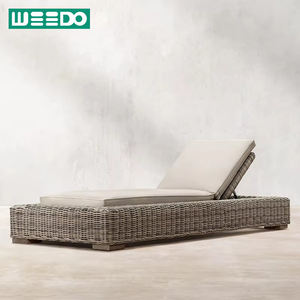 كرسي استرخاء من الروطان عالي الجودة بسعر المصنع، مقاوم للماء وأشعة الشمس، يضيف لمسة طبيعية للفيلا والشرفة والحديقة - Product Image 1