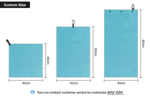Customized Custom Logo <b>Towels</b> Various Size Microfiber <b>Golf</b> <b>Towel</b> - Product Image 3