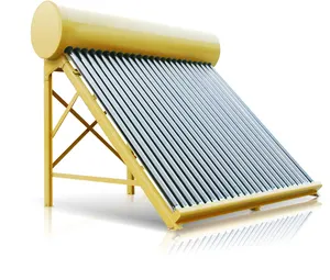 ODM OEM fornitore caldo 100L 200L compatto pressurizzato residenziale pressione scaldabagno solare scaldabagno per l'acqua della piscina