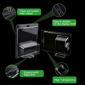 Boîte à <span class=keywords><strong>clapet</strong></span> en blister transparente de qualité supérieure <span class=keywords><strong>pour</strong></span> cadre photo avec gaufrage, en plastique PET recyclé, forme et épaisseur personnalisables - Product Image 3