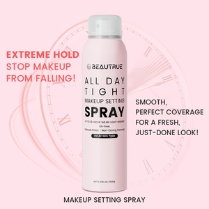 BEAUTRUE, superventas, Etiqueta Privada, 150ml, ajuste <span class=keywords><strong>de</strong></span> <span class=keywords><strong>maquillaje</strong></span>, Control <span class=keywords><strong>de</strong></span> aceite en aerosol, 16h, ajuste <span class=keywords><strong>de</strong></span> <span class=keywords><strong>maquillaje</strong></span> impermeable <span class=keywords><strong>de</strong></span> larga duración - Product Image 2