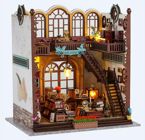 Livre <span class=keywords><strong>de</strong></span> magie pour <span class=keywords><strong>maison</strong></span>, jouet éducatif, jeu <span class=keywords><strong>de</strong></span> puzzle, toque, luzes <span class=keywords><strong>com</strong></span>, livraison <span class=keywords><strong>de</strong></span> maisons <span class=keywords><strong>de</strong></span> poupées - Product Image 3