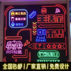Neon Guitar Shape <b>LED</b> <b>Light</b> Strip Mw 008 Decorative <b>Bar</b> Sign Advertising <b>Lights</b> - Product Image 3