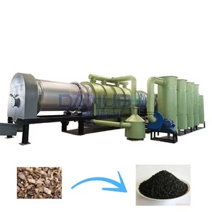 Four de carbonisation de biochar à partir de sciure de bois et de coques de café pour la fabrication de charbon de chicha - Product Image 1