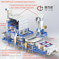 Machine de triage de graines de soja commerciale pour la ferme – Équipement de traitement des cultures agricoles pour éliminer les pierres, la poussière, la balles et les graines rétrécies