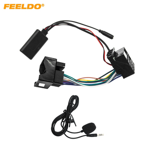 โมดูลบลูทูธในรถ5.0เสียง MP3อะแดปเตอร์เพลงสำหรับ Mercedes APS ntg <span class=keywords><strong>CD20</strong></span> 30/50สายสเตอริโอพร้อมไมโครโฟนโทรศัพท์ - Product Image 2