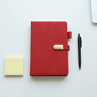 Carnet de notes A5 en cuir rigide avec logo personnalisé et boucle, idéal pour les entreprises et les bureaux – Nouveauté 2026, Offre Spéciale