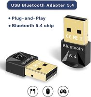 Mini adaptador inalámbrico ordenador adaptador Bluetooth USB Bluetooth 5,4 Dongle