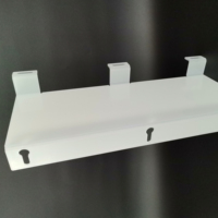 Plaque en polycarbonate (PC) sur mesure, résistante au feu, service de découpe pour couvercles d'équipements et écrans de protection avec films PE